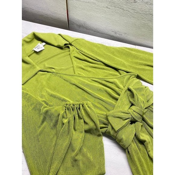 Princess Polly Party Time Mini Dress Green Sz 4 - Picture 7 of 8